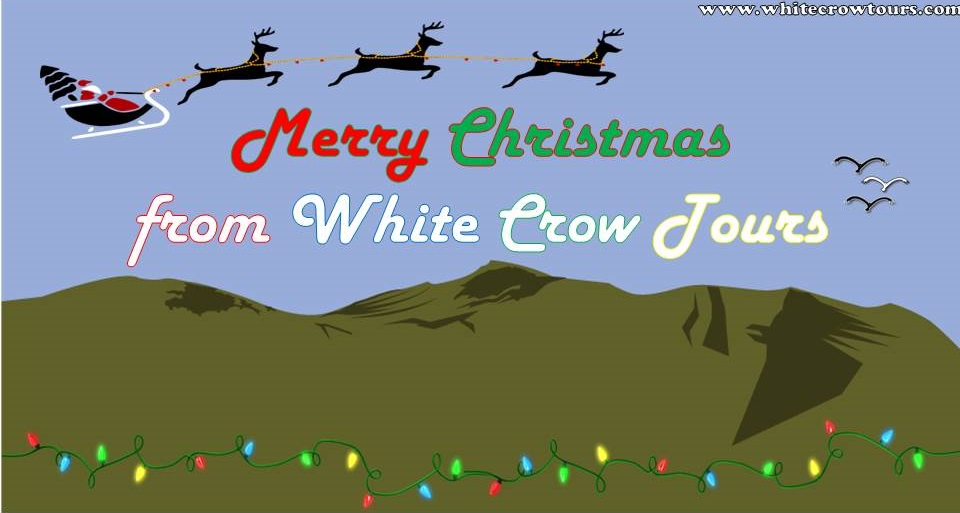 Merry Christmas from White Crow Tours
